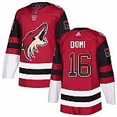 Coyotes 16 Max Domi Red Drift Fashion Adidas Jersey,baseball caps,new era cap wholesale,wholesale hats